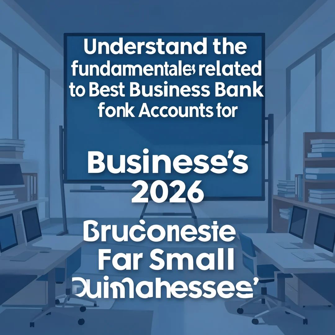 Step 1: Illustration for step: Understand the fundamentals related to Best Business Bank Accounts for Small