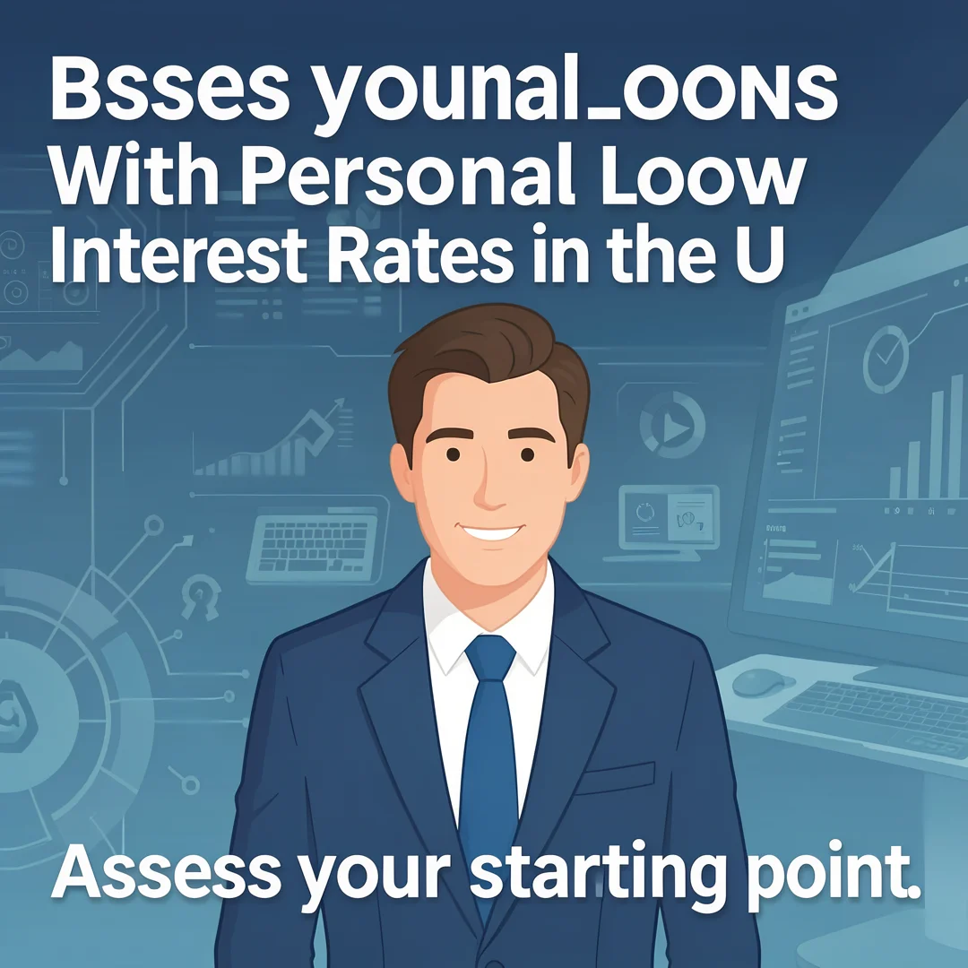 Step 2: Illustration for step: Assess your starting point related to Best Personal Loans With Low Interest R