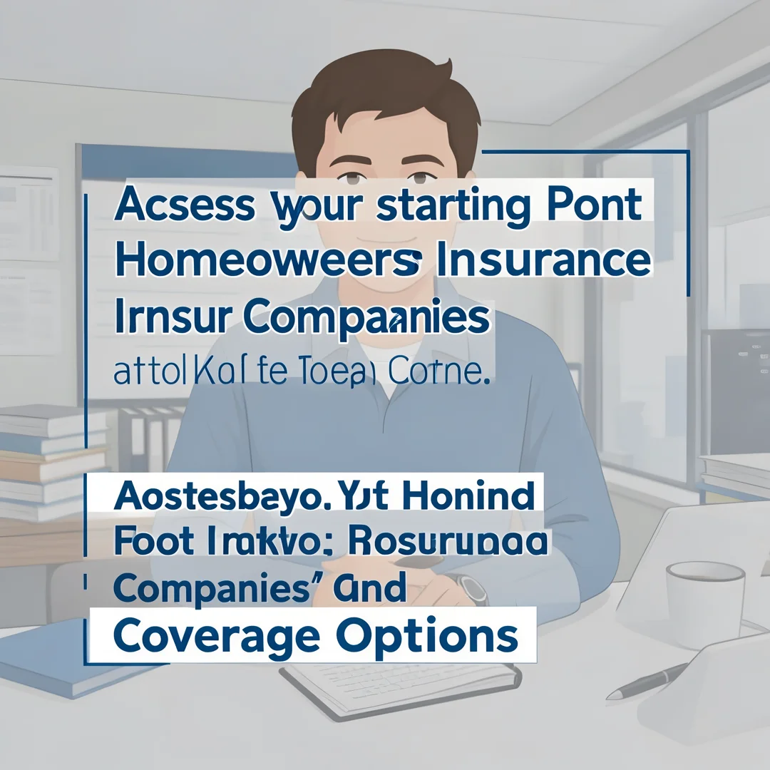 Step 2: Illustration for step: Assess your starting point related to Best Homeowners Insurance Companies and