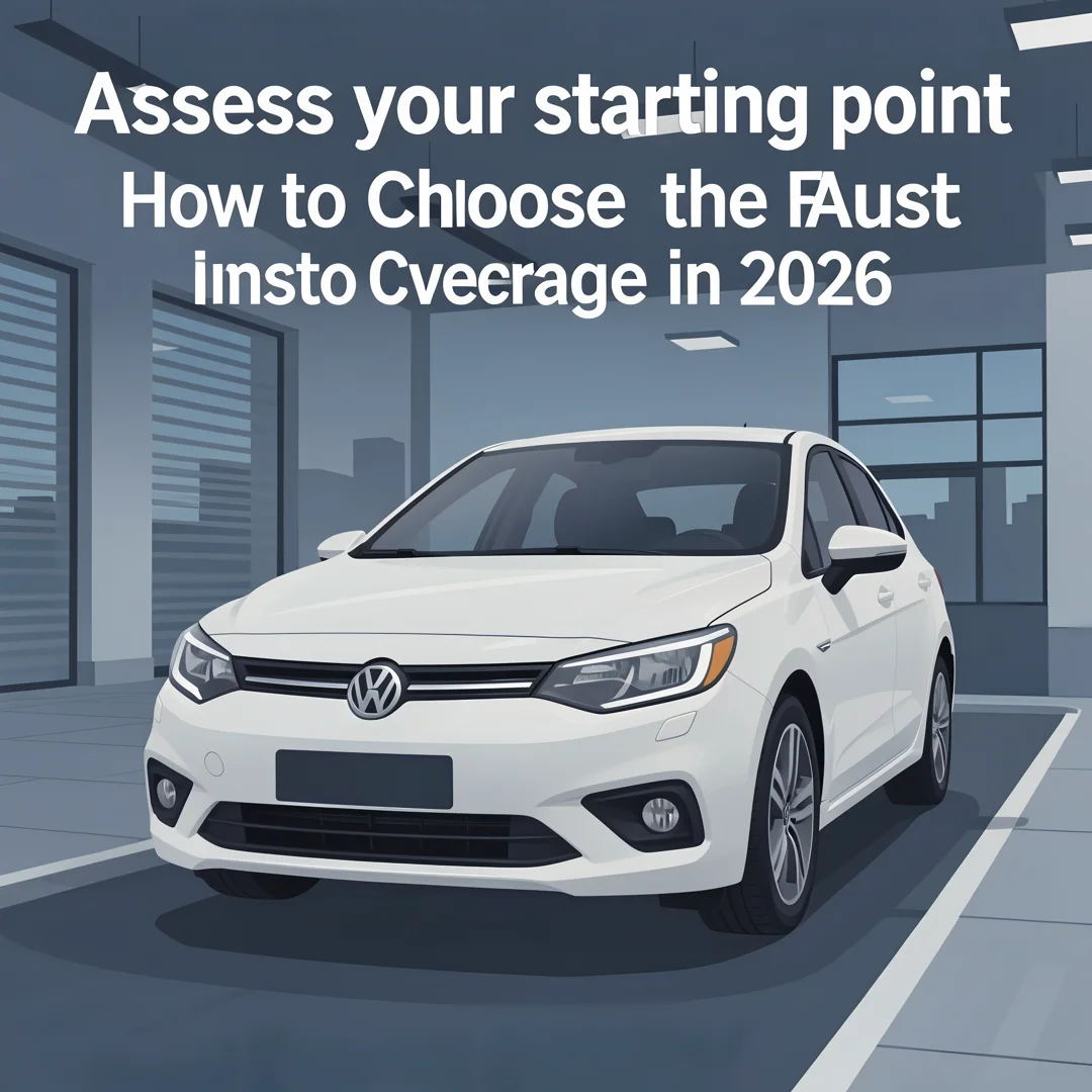 Step 2: Illustration for step: Assess your starting point related to How to Choose the Best Auto Insurance C