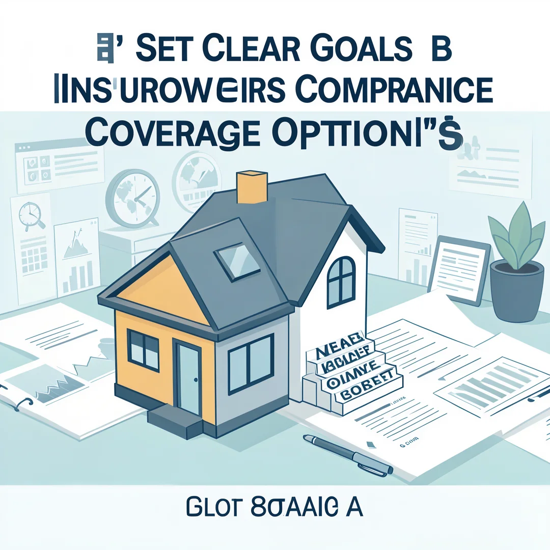 Step 3: Illustration for step: Set clear goals related to Best Homeowners Insurance Companies and Coverage O