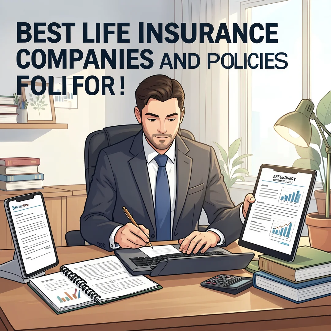 Step 4: Illustration for step: Gather necessary resources related to Best Life Insurance Companies and Polic