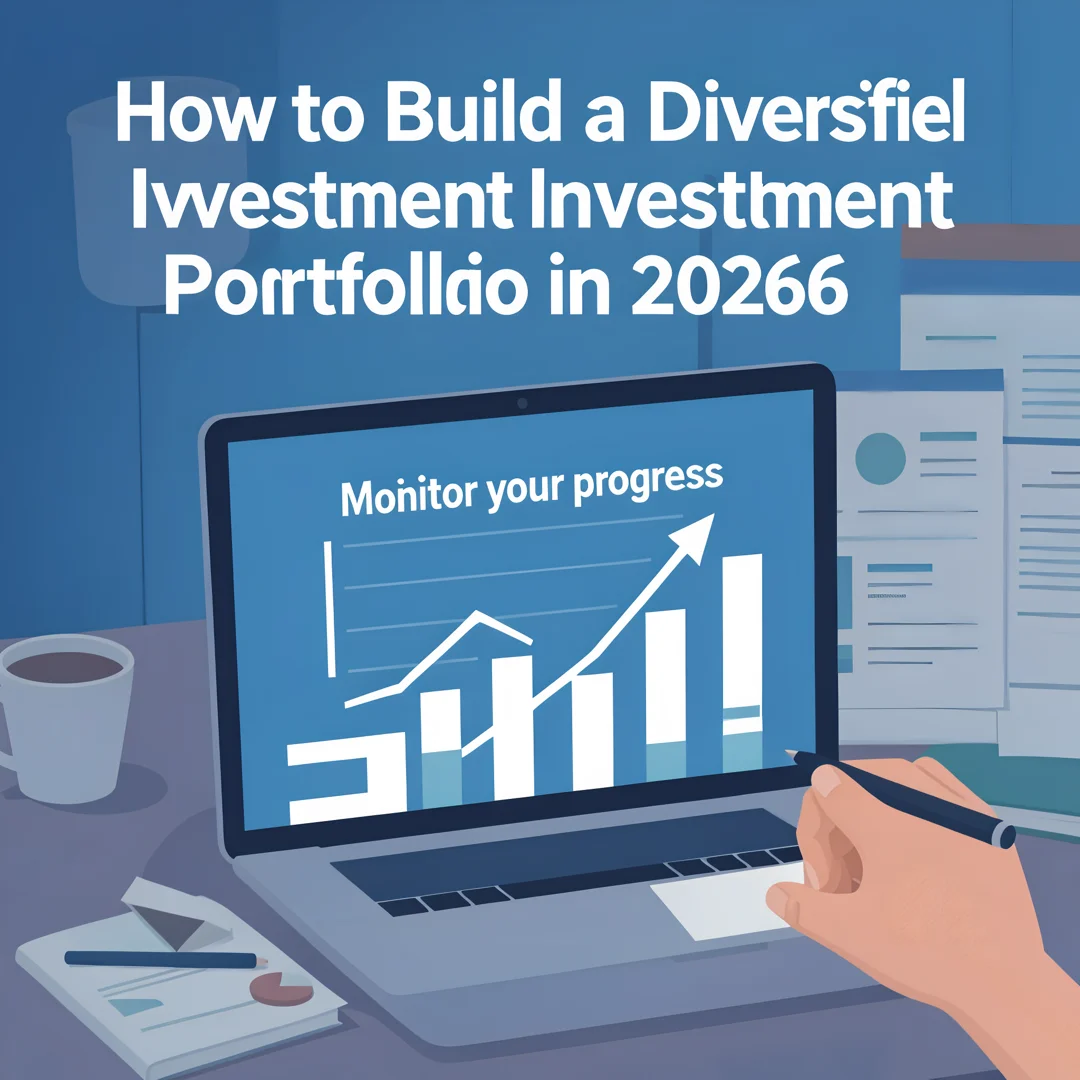 Step 6: Illustration for step: Monitor your progress related to How to Build a Diversified Investment Portfo