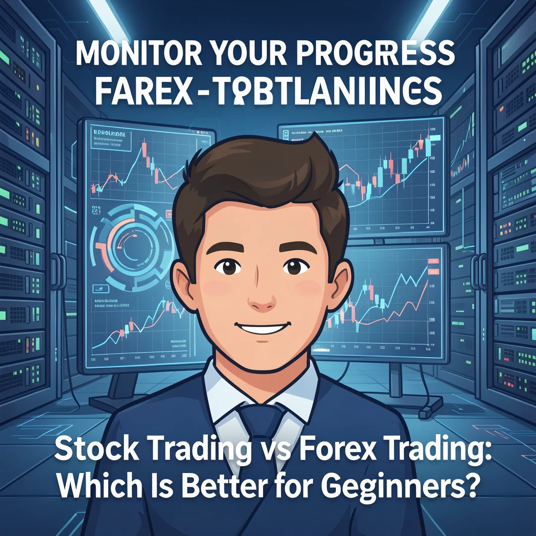 Step 6: Illustration for step: Monitor your progress related to Stock Trading vs Forex Trading: Which Is Bet