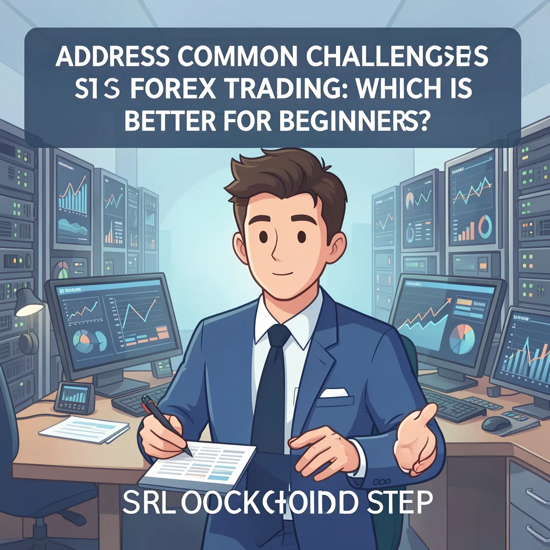 Step 7: Illustration for step: Address common challenges related to Stock Trading vs Forex Trading: Which Is